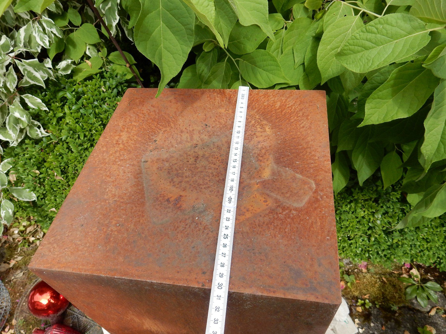Sculture & Statue: Gartendekoration: grosse Rost Säule mit Spruch Gartenfigur – Nuovo (secondo la descrizione) da Jona venduto da simongarden 5
