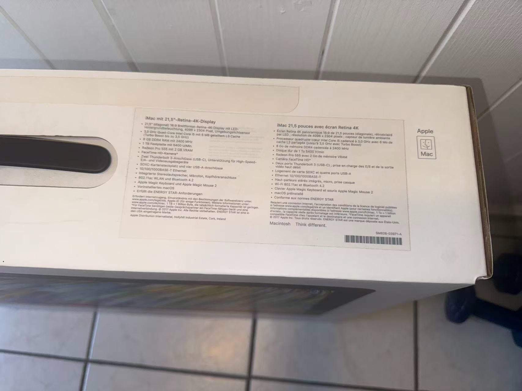 Apple PC: iMac 21,5" Retina 4K Apple Magic Keyboard Mouse – Usato da Pully venduto da 1ong 1