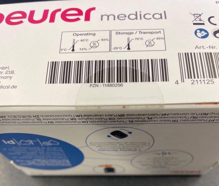 Beurer PO 40 - Pulsoximeter | Kaufen auf Ricardo