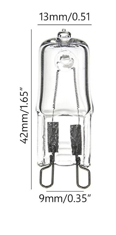 Lampade: G9 Halogen-Glühbirne 40 W – Usato da Luzern venduto da claiudiu