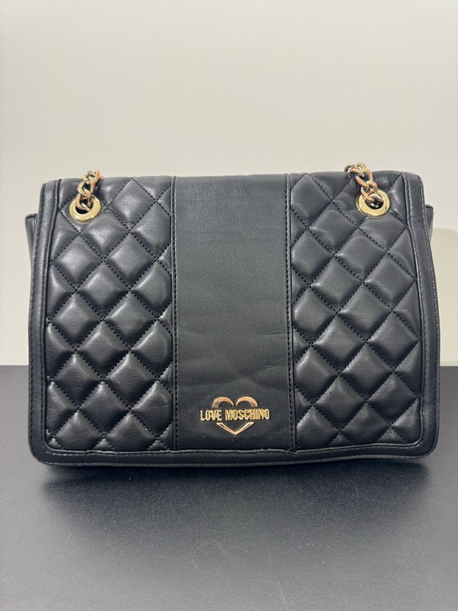 Moschino Taschen für Damen: Love Moschino Leder Tasche – Gebraucht aus Zürich von Ekaterinek