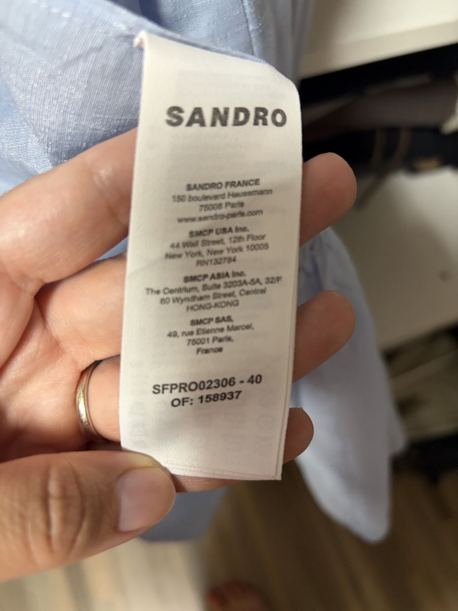 Sandro Vestiti: Robe Sandro taille M-L – Usato da Evionnaz venduto da kat_nv9f 2