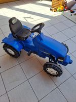 Kinder Trettraktor blau sehr guter Zustand