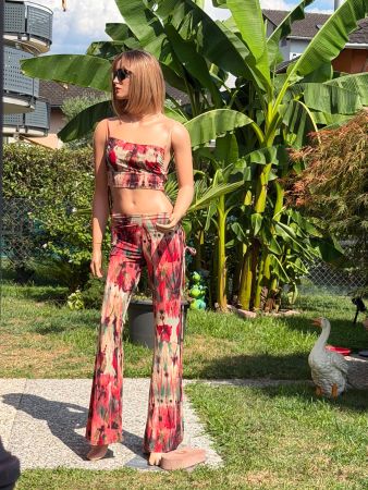 Sommer Sexy original kleid (Hose und Top) (gr. s)