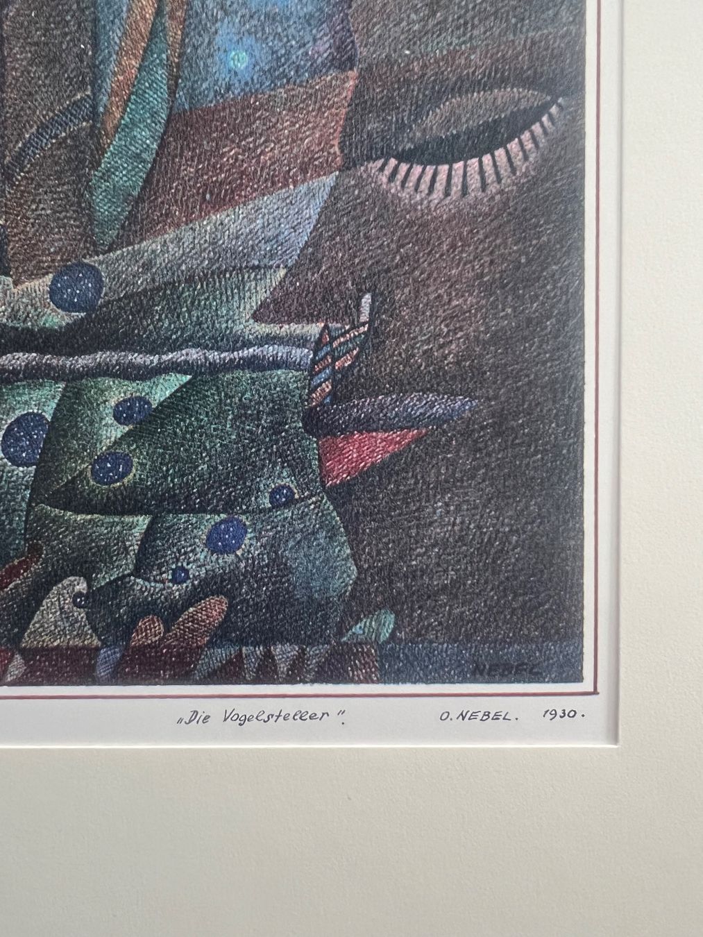 Grafica & Litografie: Otto Nebel, Faksimiledruck – Usato da Rain venduto da Pic-Ass 2