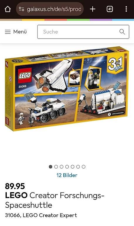 Giocattoli: Lego Creator Spaceshuttle – Usato da Schmitten FR venduto da sus_5h5h 2