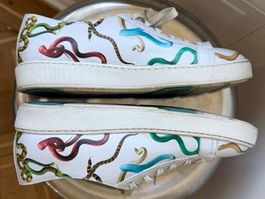 Santoni Toiletpaper Sneaker, Size 40.5.