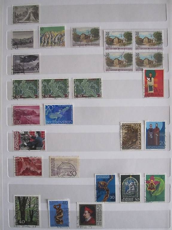 Tutti i francobolli: Briefmarken Lichtenstein – Usato da Saland venduto da k_z_tny8