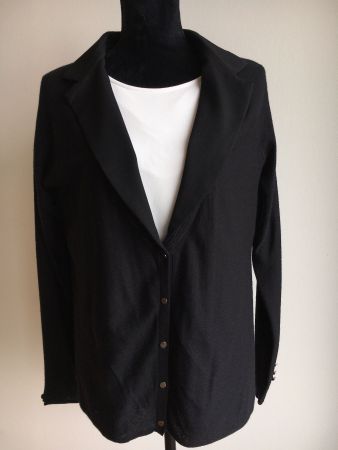 Friendtex - Strickjacke, schwarz, L