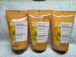 Yves Rocher Intensiv nährende Pflegecreme 3 Tuben à 150ml