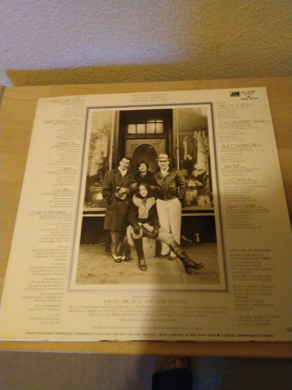 Schallplatten: The Manhattan Transfer (LP) + OIS – Gebraucht aus Hinwil von liliane2011 1