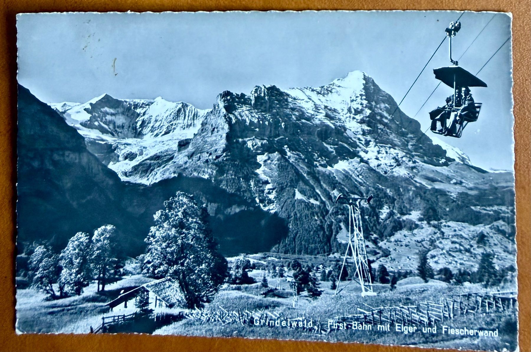 Ansichtskarten: Grindelwald - First - Bahn  1960 – Gebraucht aus Lutry von Ediego