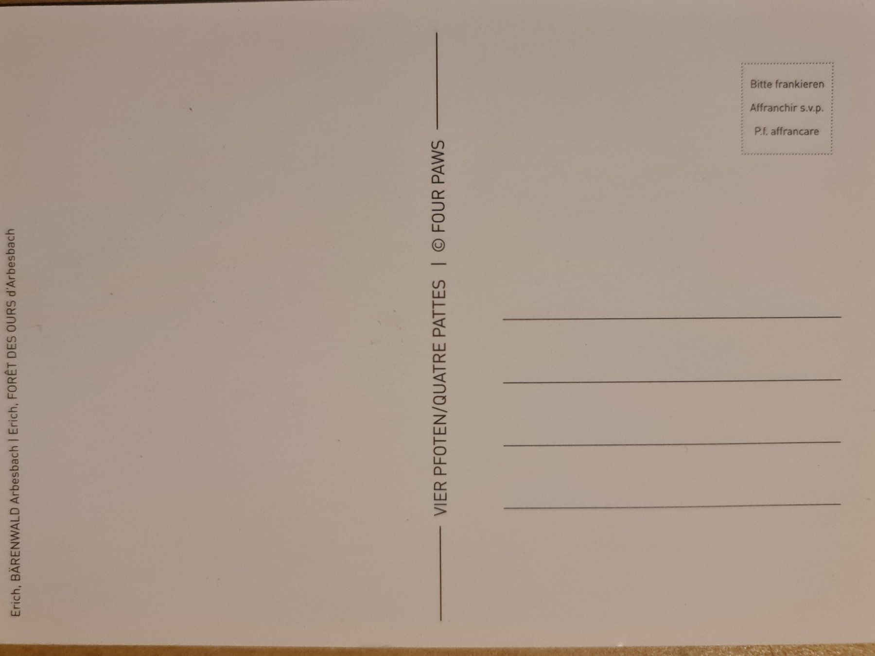 Cartoline postali: Ansichtskarte Bär im Wasser – Nuovo (secondo la descrizione) da Dintikon venduto da Vexi 1