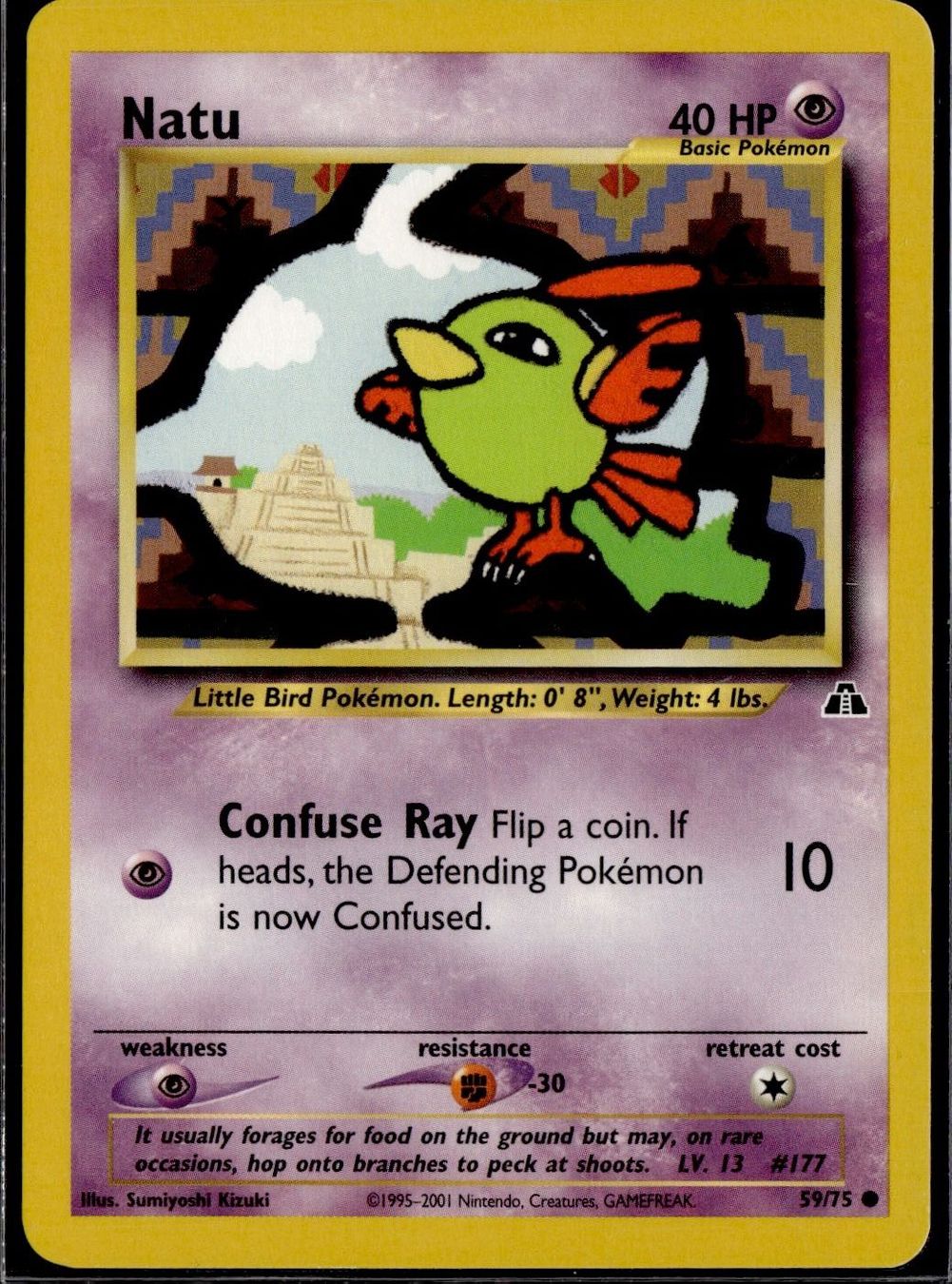 Pokémon Carte collezionabili: Natu Neo Discovery 59/75 Pokemon – Usato da Zürich venduto da pokemon_cards