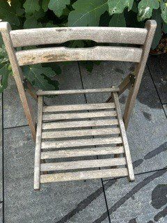 Ikea Stühle: alTer sTaBiLer HoLz KlappsTuhL – Gebraucht aus Winkel von zeho 2