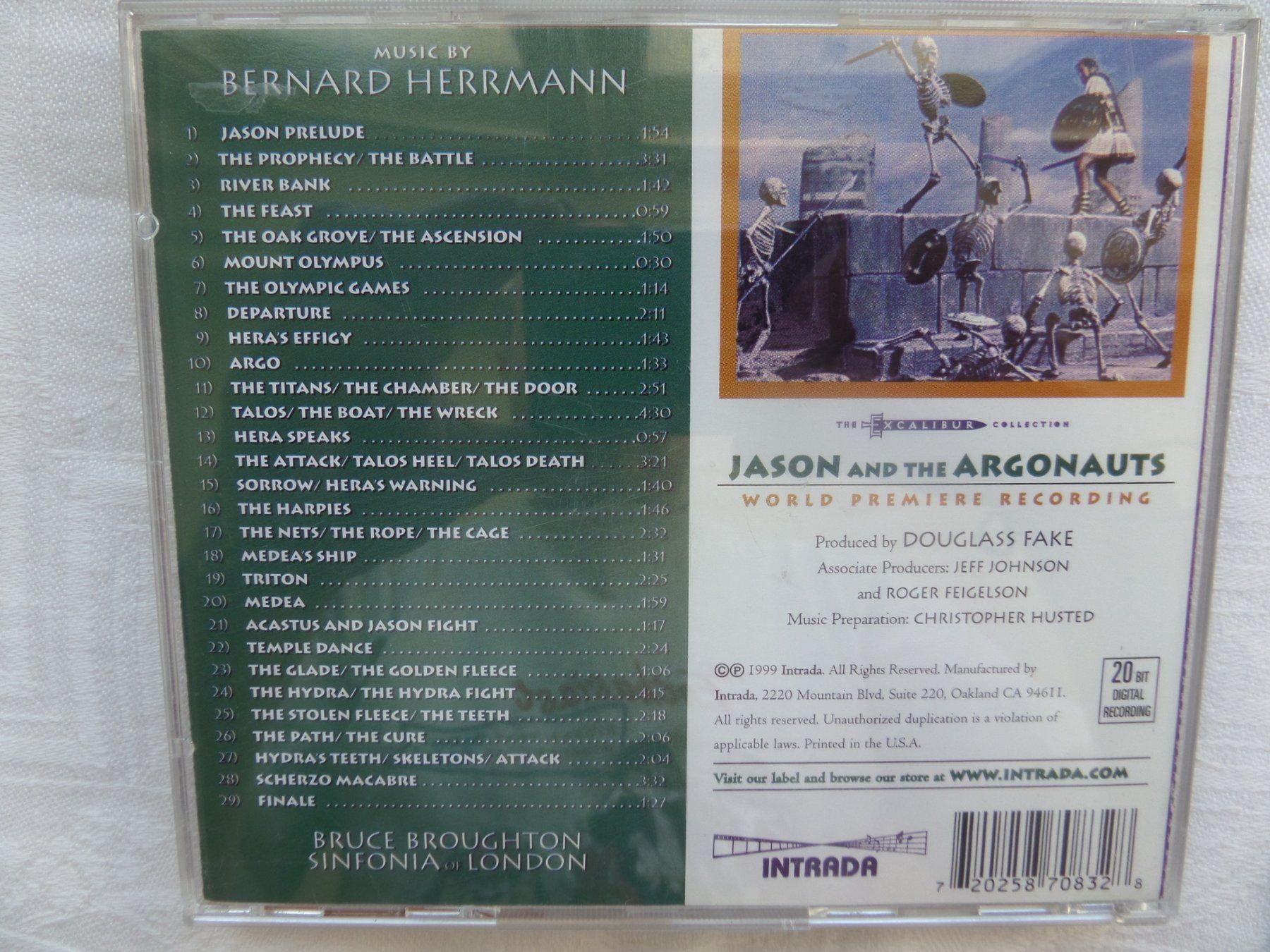 Bernard Herrmann - Jason And The Argonauts (Gebraucht) in Genève für ...