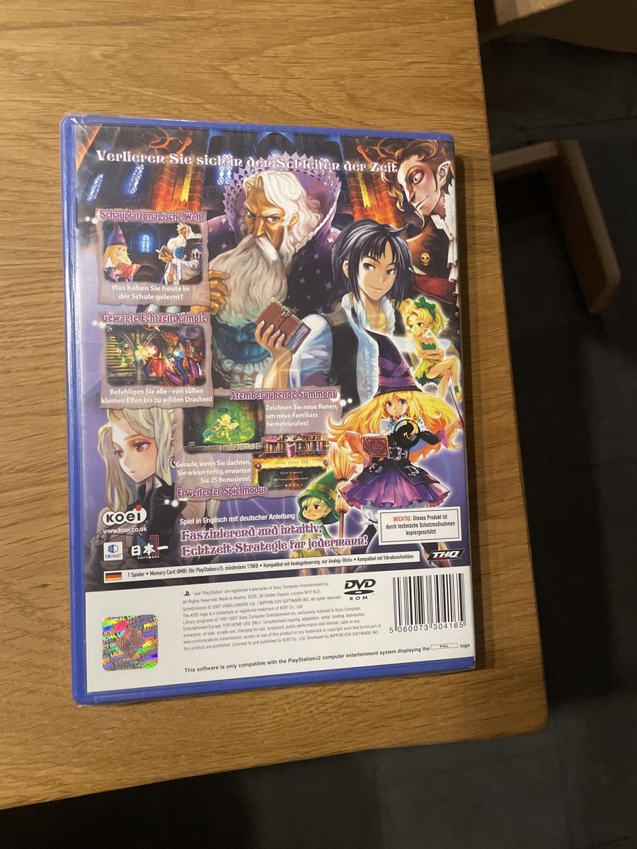 Giochi: Grim Grimoire Ps2 Factory Sealed NEU&OVP – Nuovo e nell'imballaggio originale da Hagendorn venduto da masterchieff 1