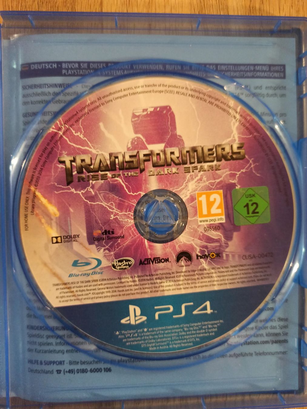 Spiele: Transformers The Dark Spark PS4 / PS5 – Gebraucht aus Oberweningen von mar_87mx 3