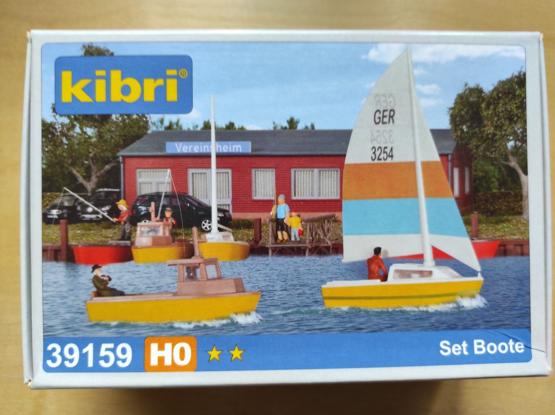 Kibri Modelleisenbahnen: Set Segelboote, Kibri H0, Fabrikneu – Neu und originalverpackt aus La Chaux-de-Fonds von Hobbymodell