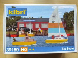 Set Segelboote, Kibri H0, Fabrikneu