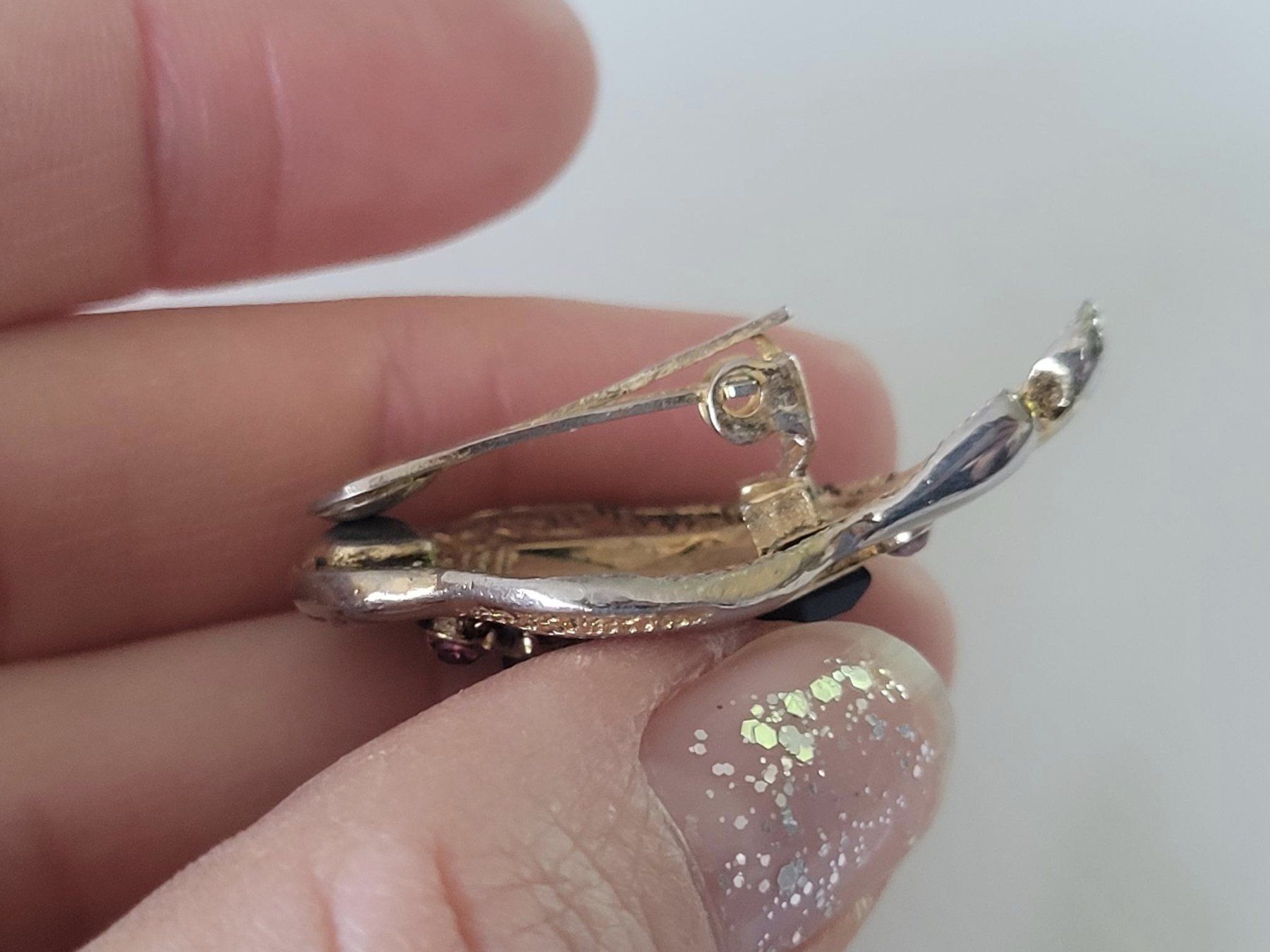 Orecchini pendenti & Orecchini a lobo: Vintage Ohrringe | Modeschmuck | Retro-Stil – Usato da Zürich venduto da HelloSunshine8048 5