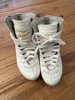 Eislaufschuhe Graf Davos Gold weiss Grösse 28 gebraucht