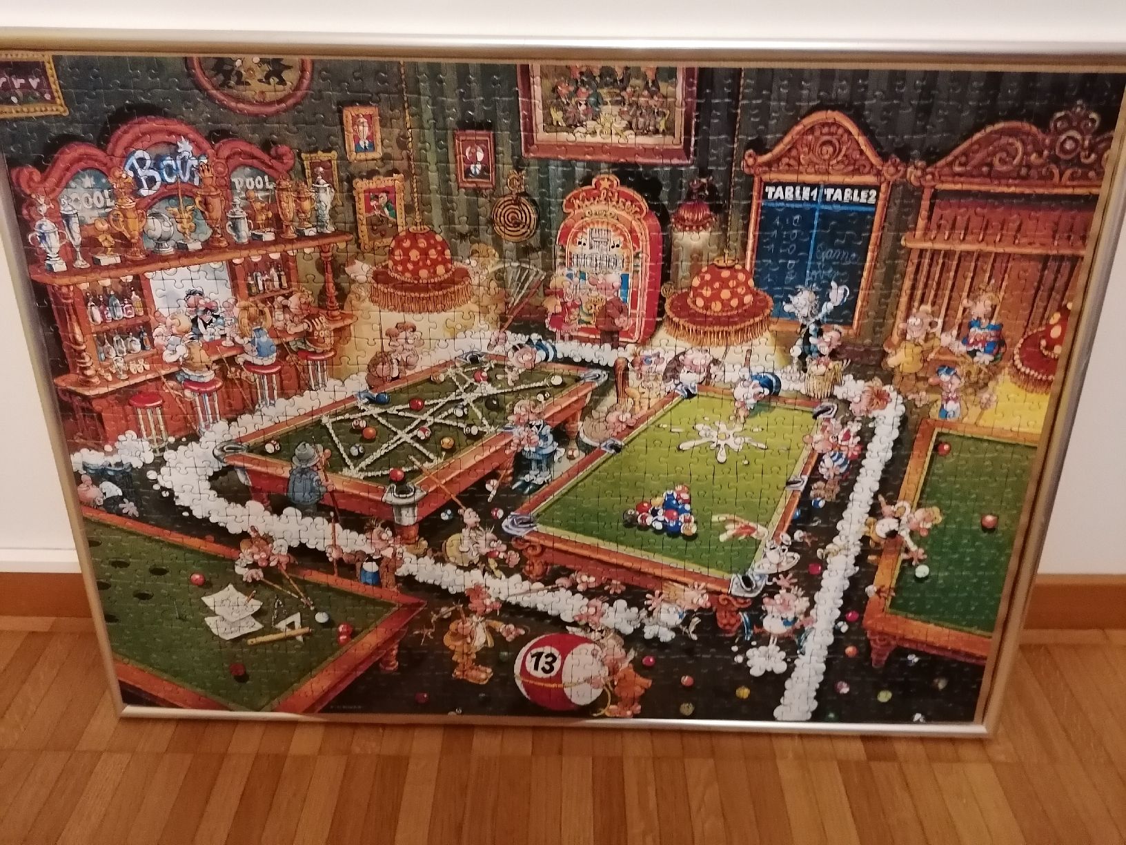 Puzzles: Puzzle 1000 im Rahmen – Gebraucht aus Zürich von Kalleritter