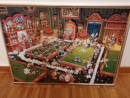 Puzzle 1000 im Rahmen