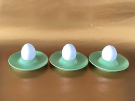 Rössler ?    3 Eierbecher grün