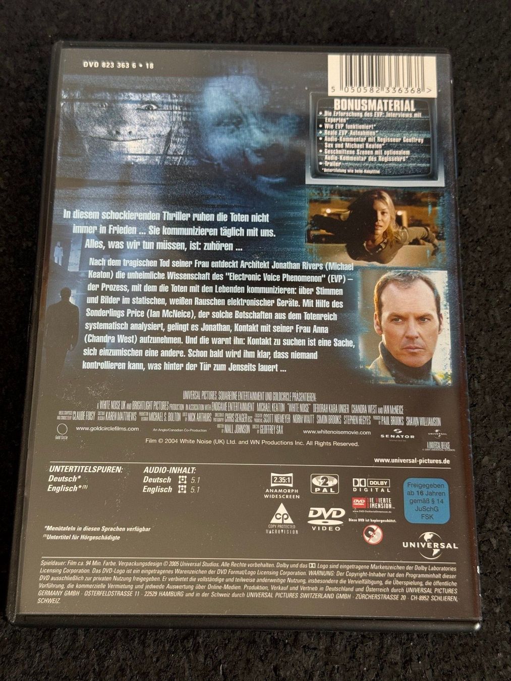 Tous les DVDs: White Noise DVD DE/EN Michael Keaton – D'occasion à Fribourg par tschjoly 1