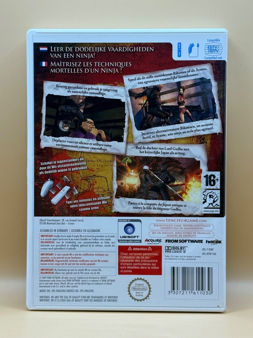 Nintendo Spiele: Tenchu - Shadow Assassins - Nintendo Wii – Gebraucht aus Dietikon von gab_qz7y 1