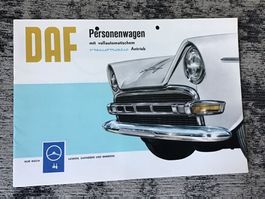 Daf Variomatic Programm Prospekt 1963