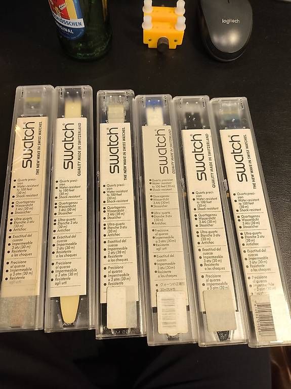Uhren: Collezione di 6 Swatch quartz molto vecchi – Gebraucht aus Locarno von sergi28 1