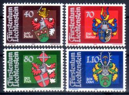 1981 LANDAMMÄNNER-WAPPEN II SERIE **POSTFRISCH** - BB31