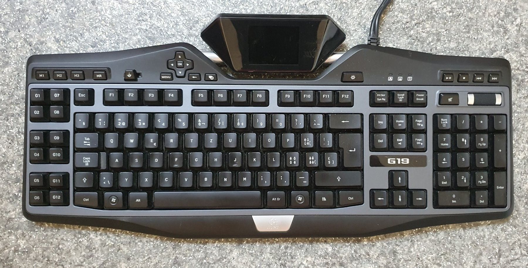 Logitech Tastiere: Logitech G19 Gaming Tastatur gebraucht mit Netzteil – Usato da Biel/Bienne venduto da IT_KinG