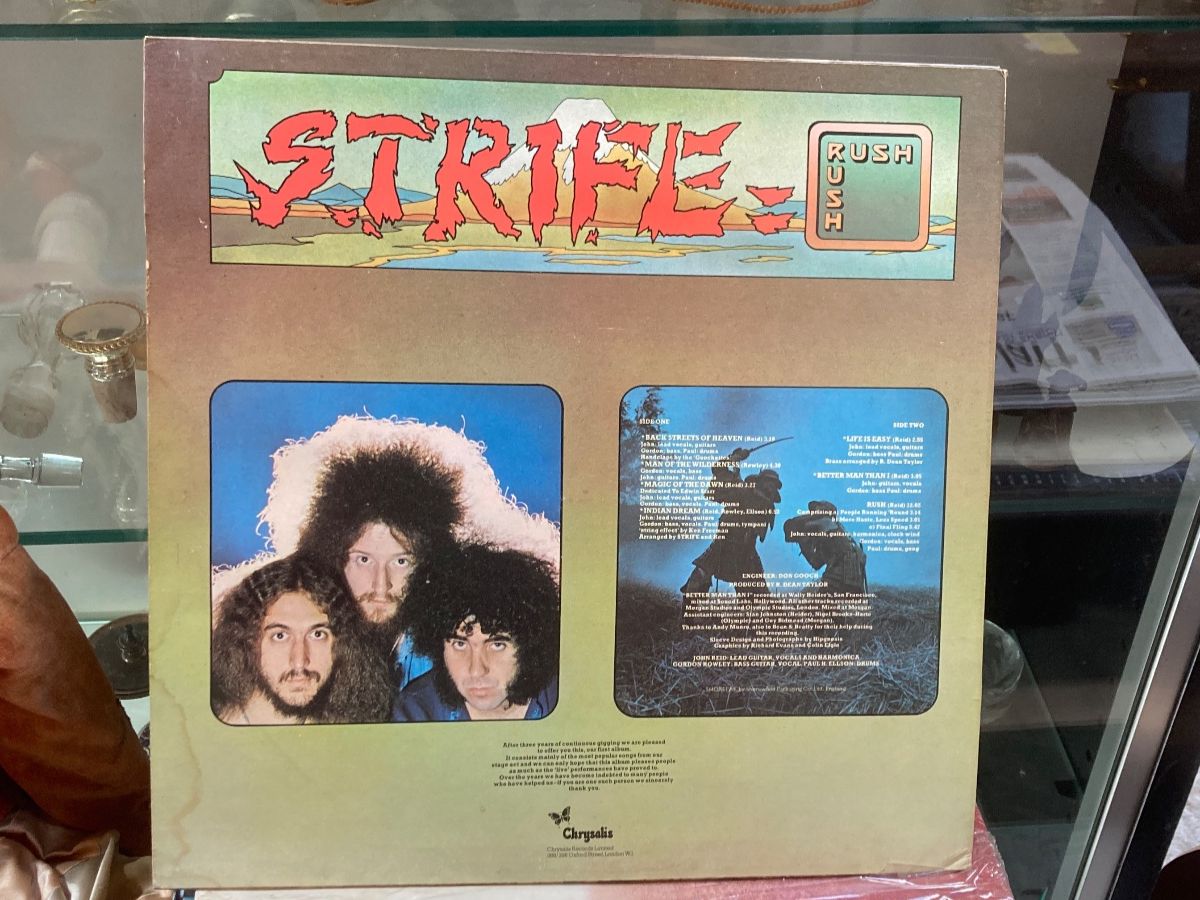 Dischi in vinile: STRIFE - Rush - Lp – Usato da zürich venduto da papalapa 1