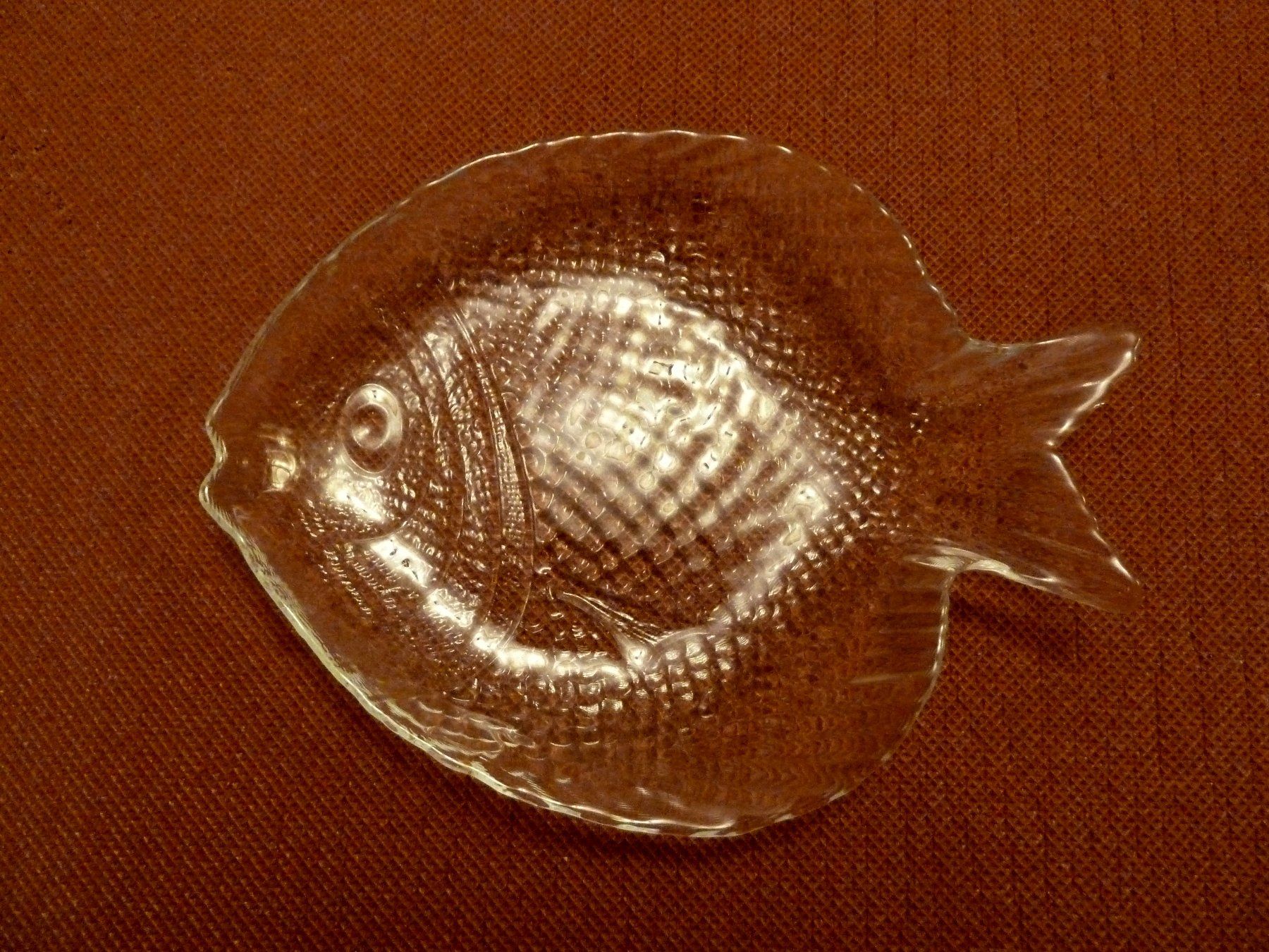 Piatti di portata: Glasschale Fisch – Usato da Dietlikon venduto da kasino3