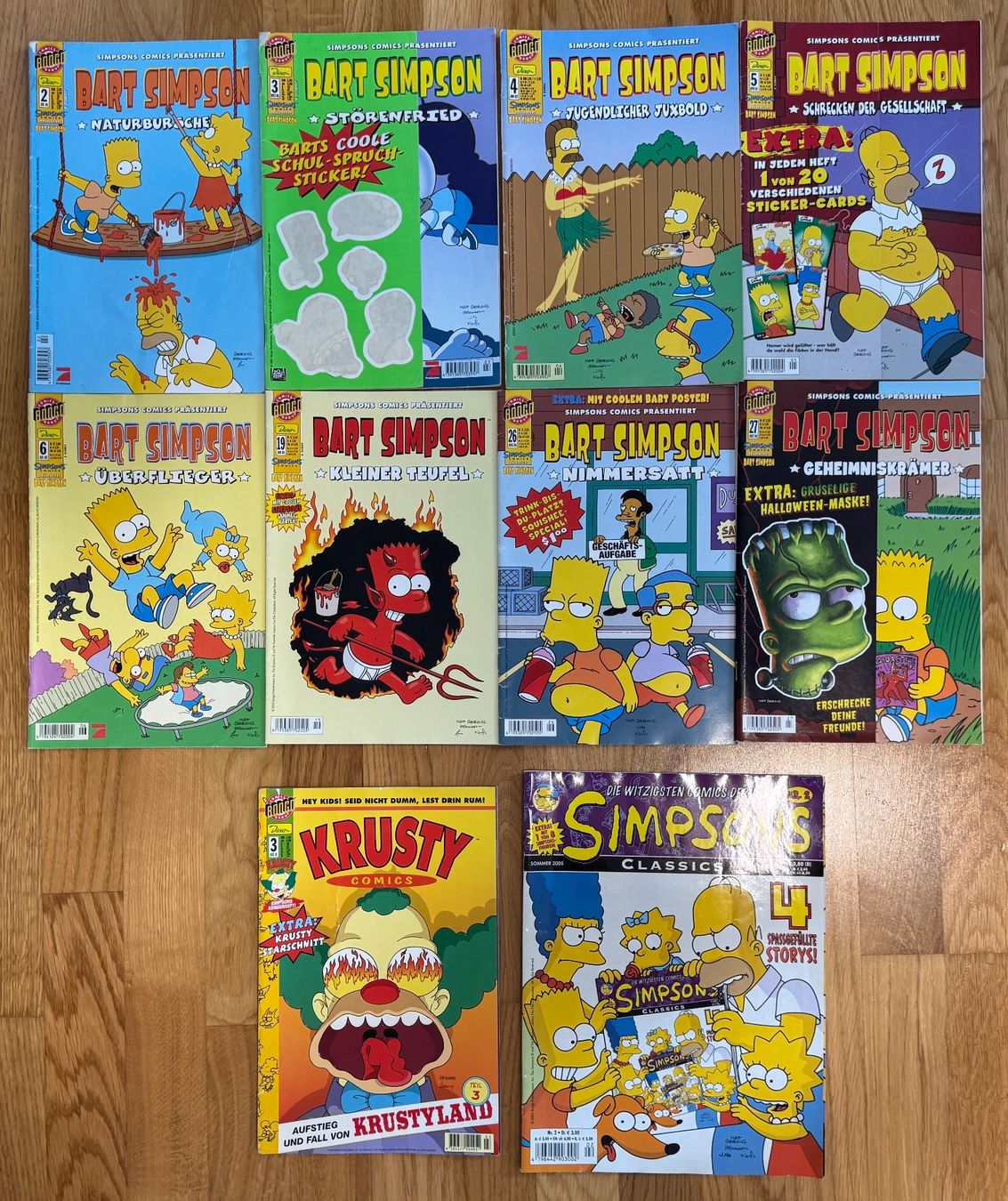 Comics: Simpsons Comics / Bart Simpson Comics / Krusty Comic – Gebraucht aus Schwyz von pascalvh 1