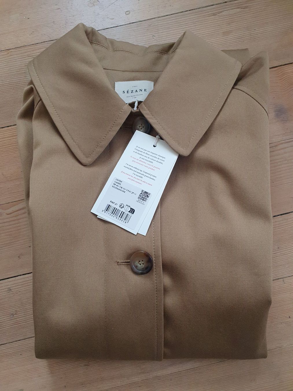 Sezane Cappotti: Sézane Clyde Coat NEU 40 – Nuovo e nell'imballaggio originale da Schiers venduto da ednv8 3