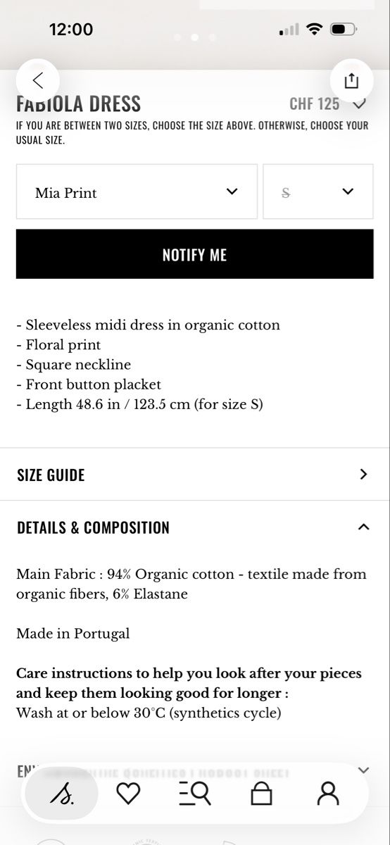 Sezane Kleider: Sézane Robe Fabiola S  – Gebraucht aus Constantine von boukledor 5