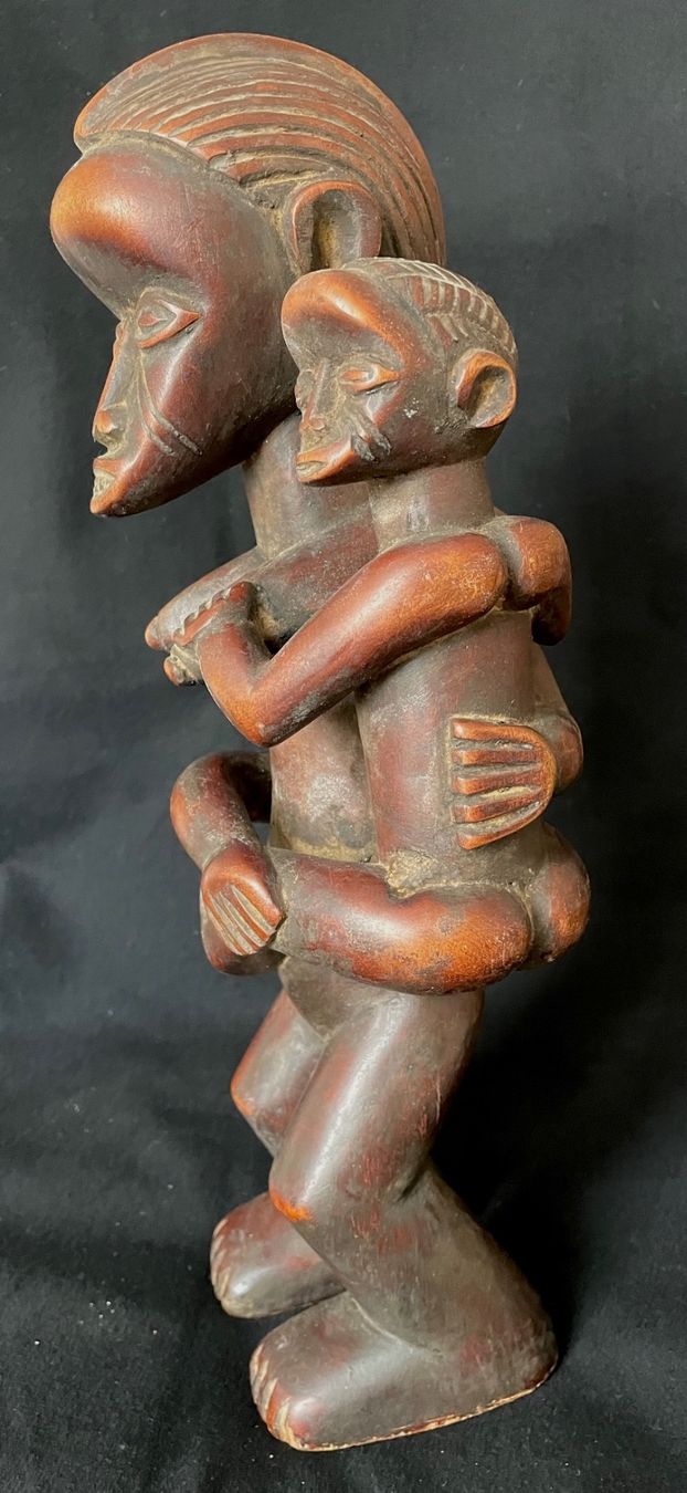 Sculptures & Statues: Statue africaine, Maternité MBALA, bois, 35 cm – D'occasion à Biel/Bienne par AyGr 1