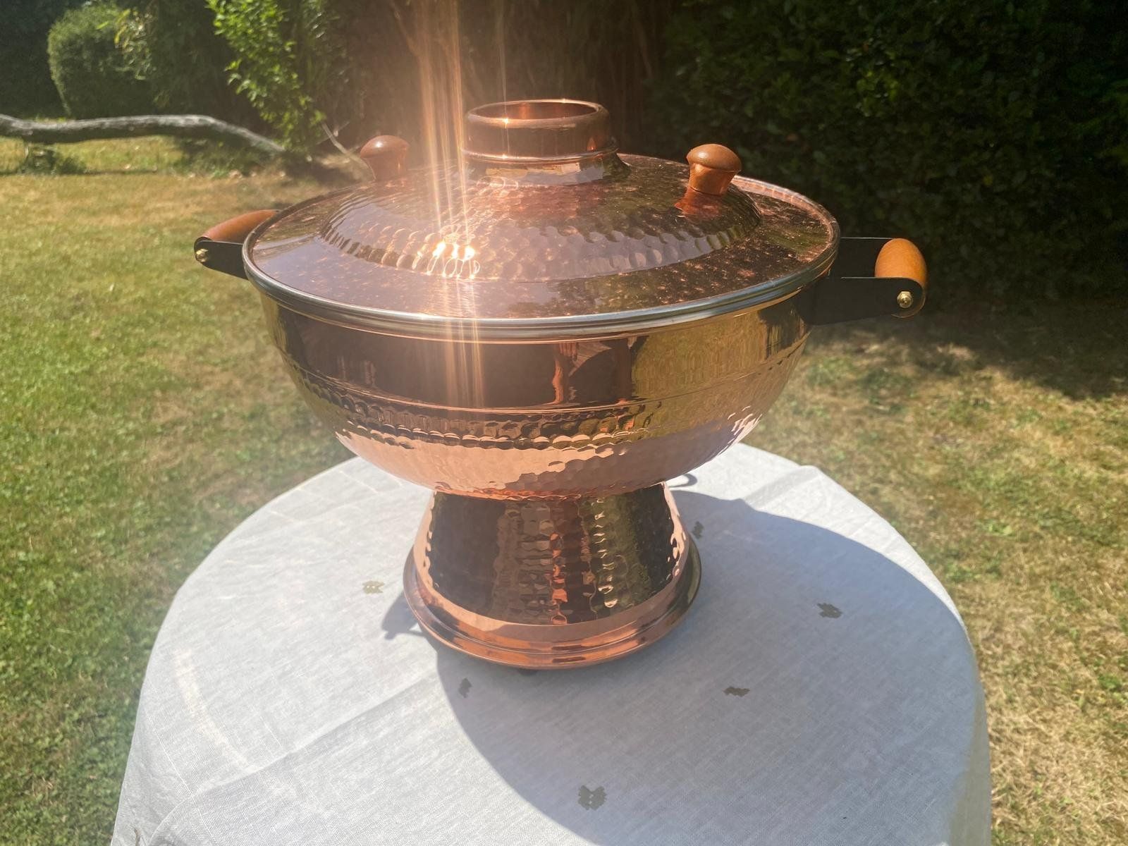 Pentole: Mongolentopf Kupfer elektrisch ungebraucht – Nuovo e nell'imballaggio originale da Wettingen venduto da inf_ch9b