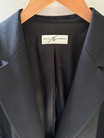 Capotto lungo in lana vergine TG. XXL- XXXL