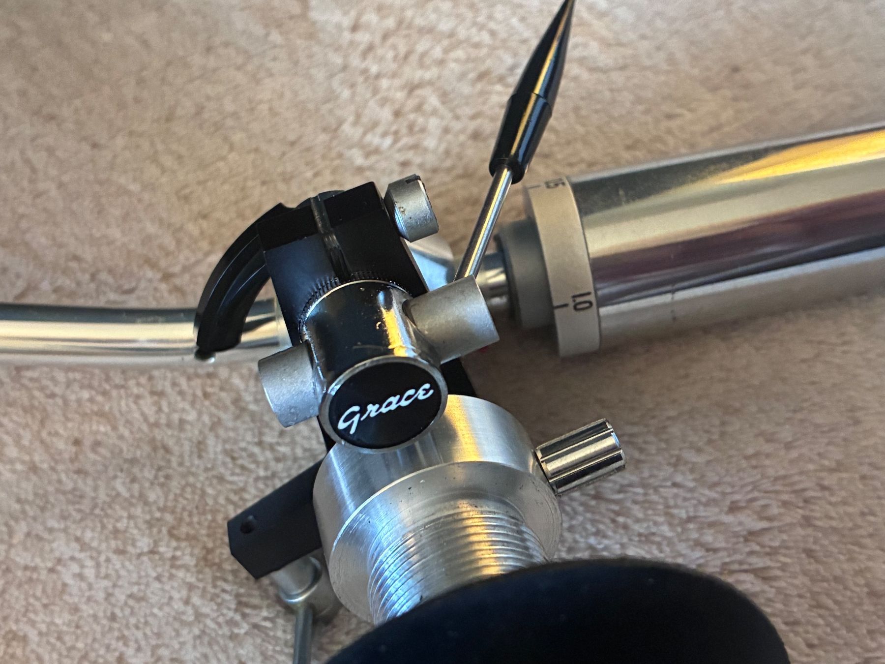 Giradischi: Turntable arm GRACE , probably a G 940 , never tested . – Usato da Zürich venduto da HiFiAtelier 3