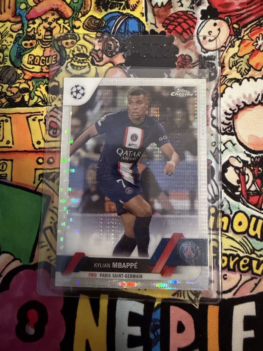 Topps Sammelbilder & Trading cards: Mbappe topps chrome – Gebraucht aus S. Antonino von Mc2495
