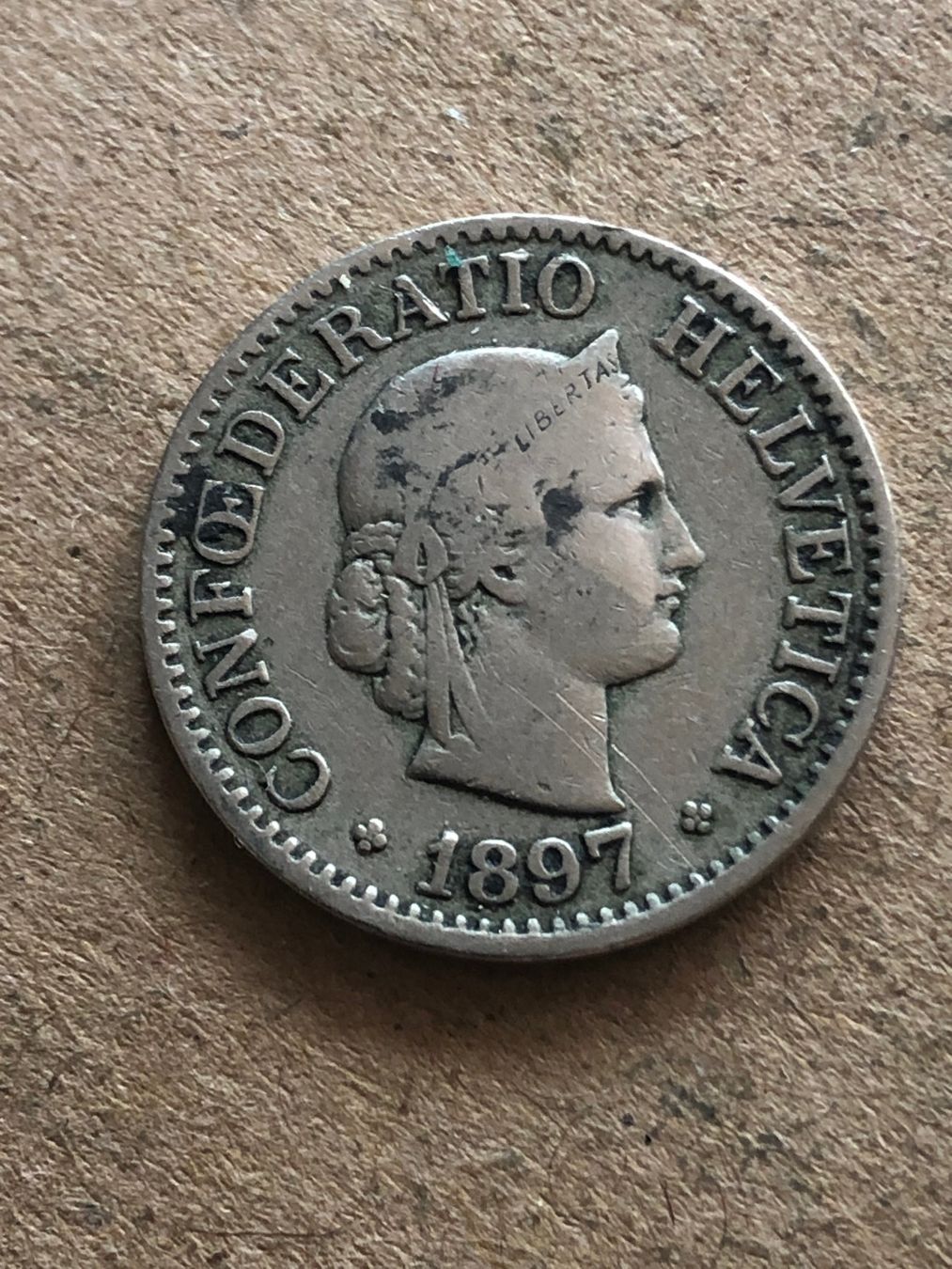 Tutti le monete: 10 Rp. 1897 – Usato da Schötz venduto da Odpa