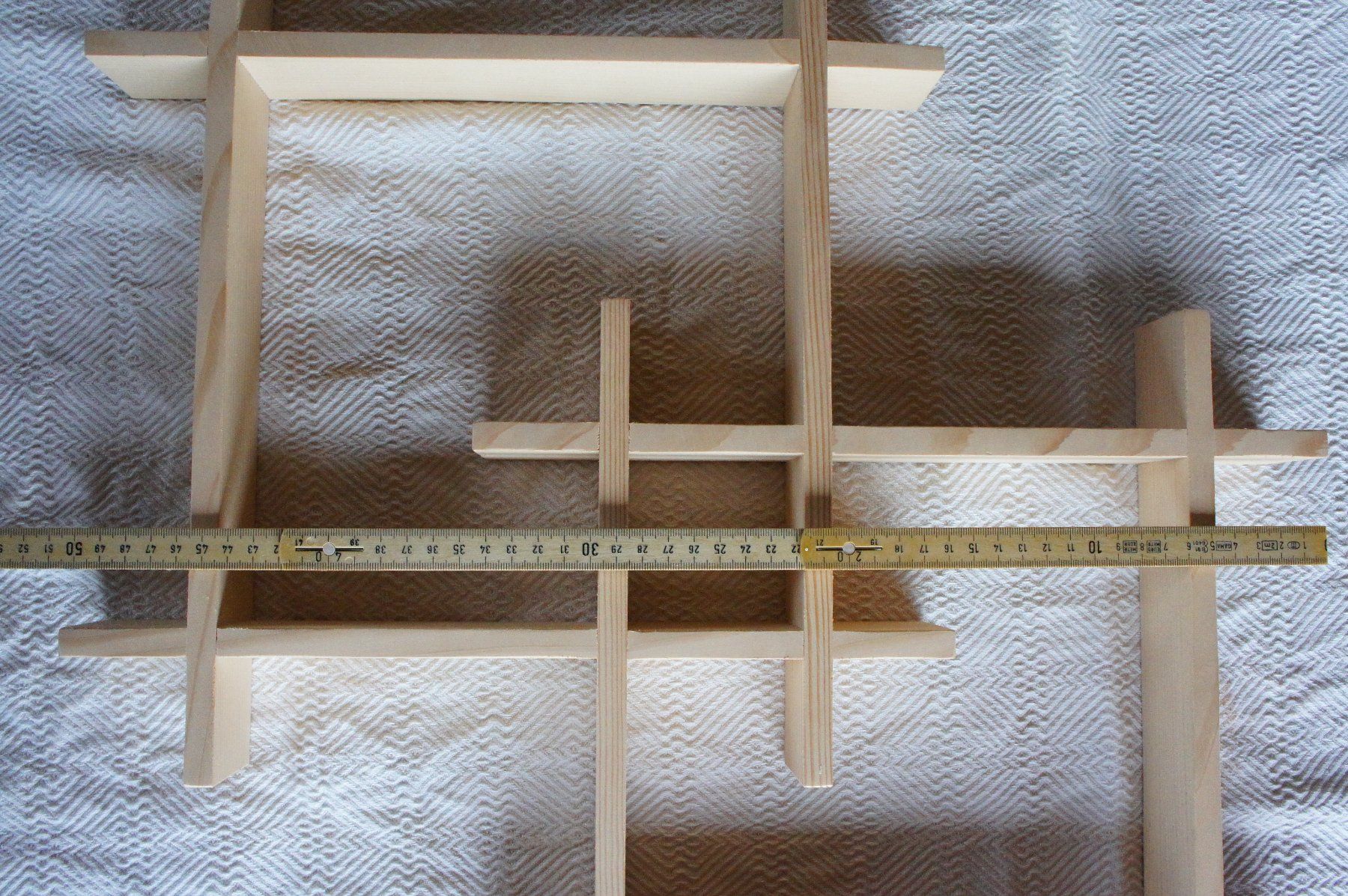 Scaffali: Wandregal Holz Handmade hellbraun neu – Nuovo (secondo la descrizione) da Ins venduto da Baj 2