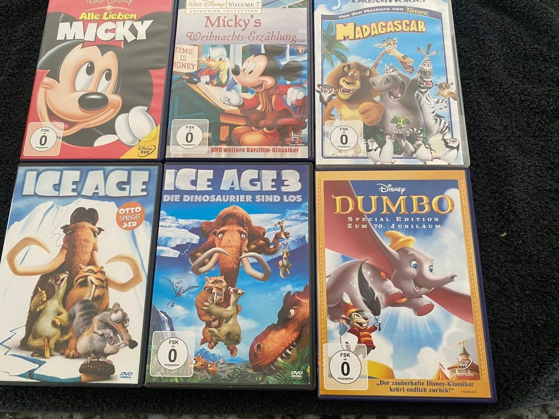 Tutti i DVDs: 14  Kinder DVDs ab 0 Jahren – Usato da Allenwinden venduto da Obalu 2