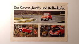 VW KÄFER - Werbung / Bilddokument / Reklame