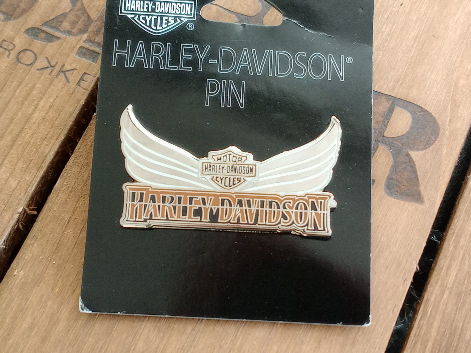 Harley-Davidson Pin, neu, ungeöffnet, cooler Style! Samml... (Neu und ...